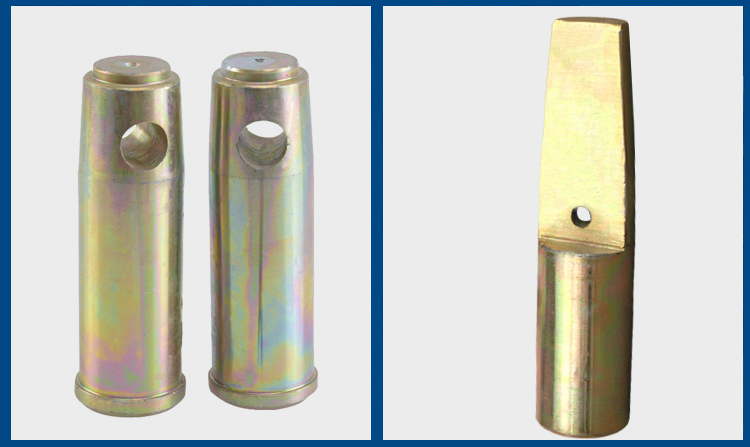 塔机销轴定做塔吊平头销镀锌大臂销子塔机配件各连接处插销半销m30130