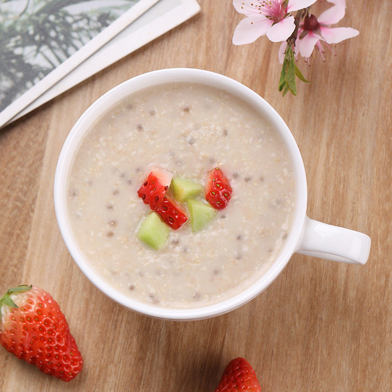 家雀奇亚籽燕麦麸210克盒装即食冲饮澳洲原味早餐餐