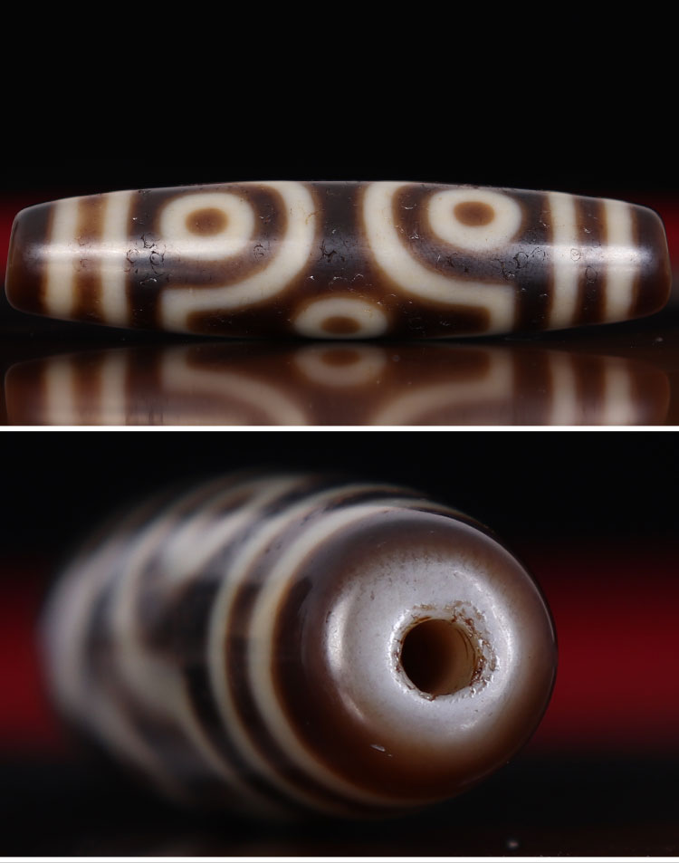 檀福匠一物一图原矿西藏九眼天珠项链天然老矿至高天珠西藏真品k01