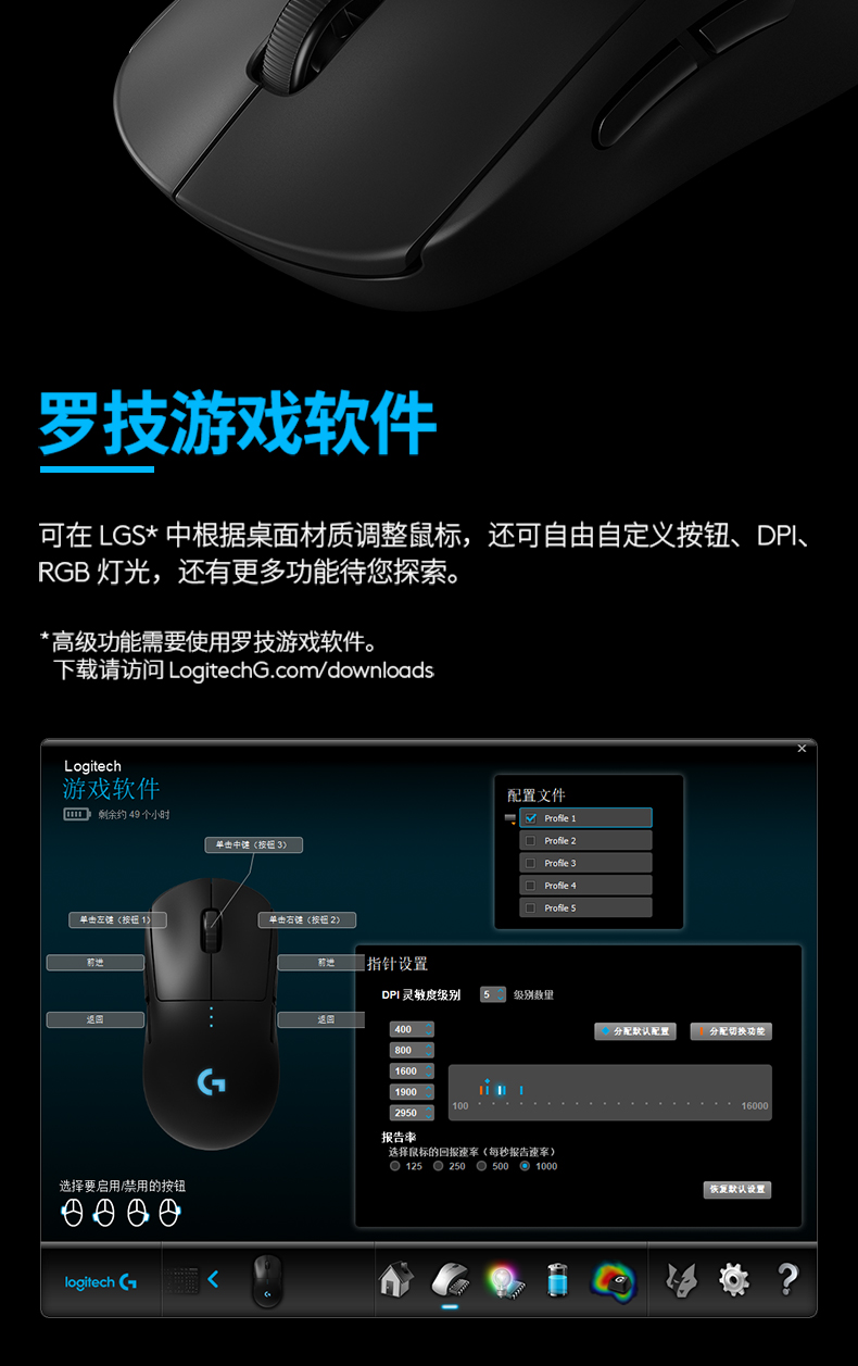 順豐羅技gpro wireless無線雙模鼠標g pro電競遊戲gpw二代狗屁王 gpro