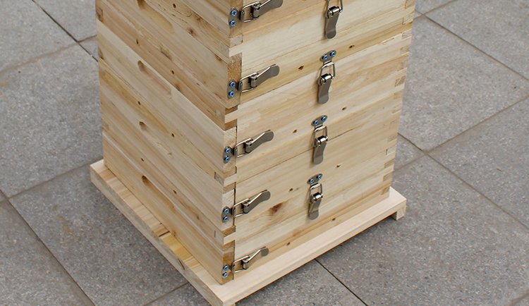 【新款】蜂之家 格子箱煮腊加厚杉木蜂箱中蜂土养箱养蜂专用工具养