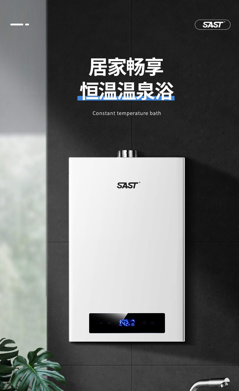(sast)燃气热水器家用l1 13升 液化气