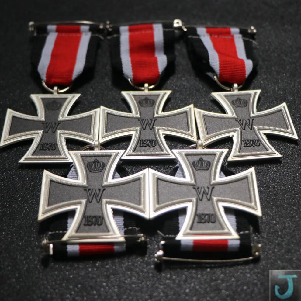 二战德国铁铁十字徽章勋章德意志二战德国德军骑士普鲁士十字鹰做旧