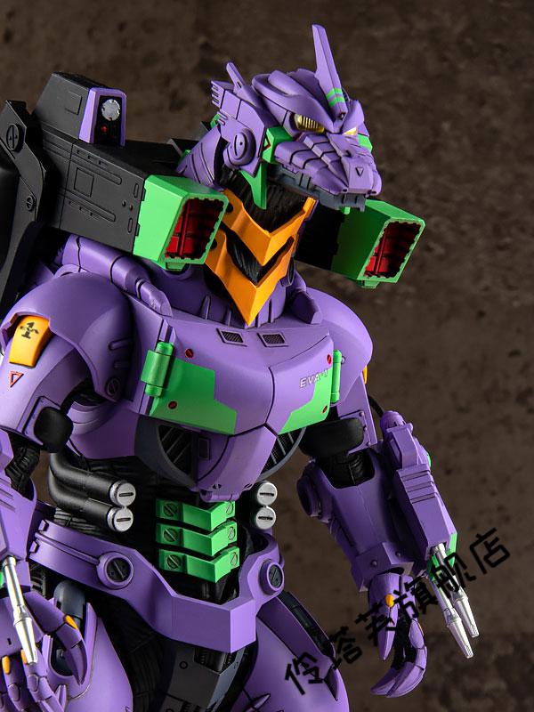 万代青岛社模型10954三式机龙机械哥斯拉eva福音战士初号机配色机械