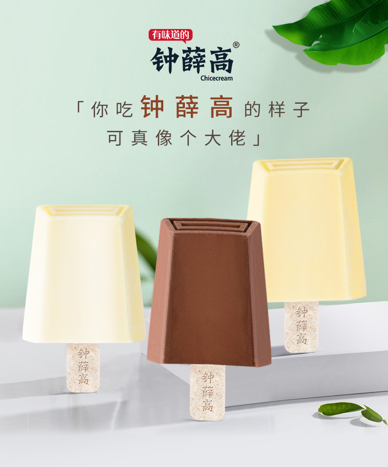 钟薛高雪糕10支轻牛乳丝绒可可ad钙奶雪糕薛钟高冰激凌冰淇淋8种口味
