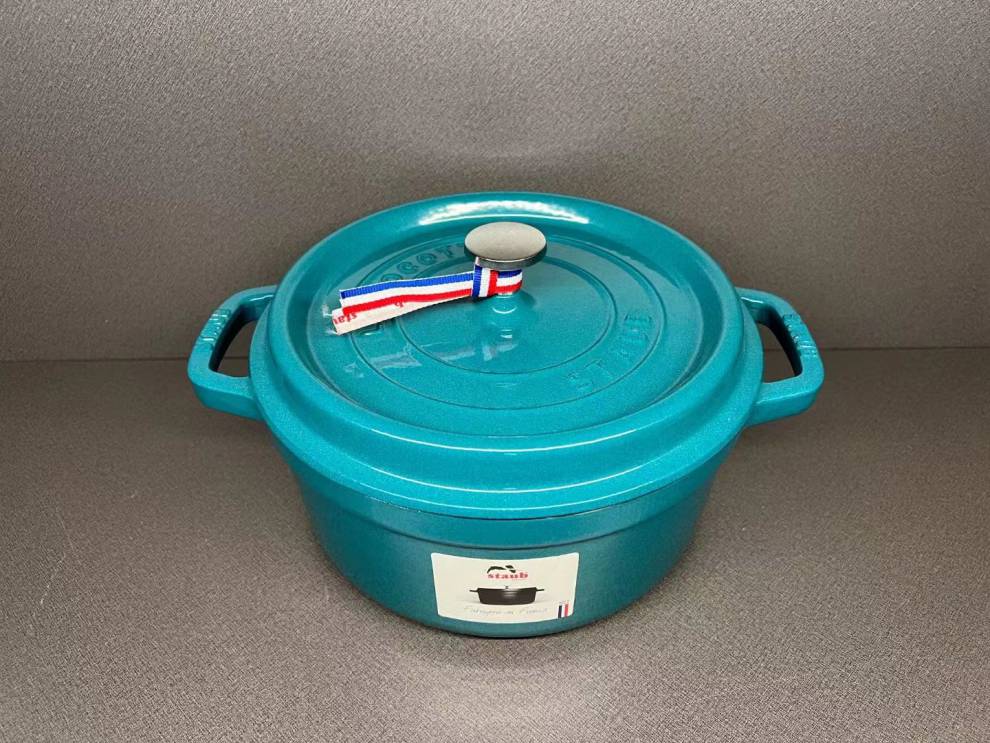 法国staub珐琅铸铁锅24/22/20/18cm炖锅汤锅焖烧锅燃气电磁炉炒锅 酒