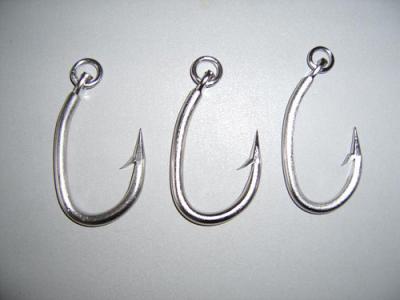 海钓子线用品双钩成品鱼钩散装 白色 1号