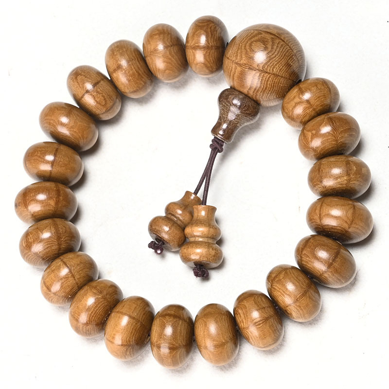 snqp_正宗五台山六道木老料念珠108颗手链 降龙木佛珠手串带i香味 18