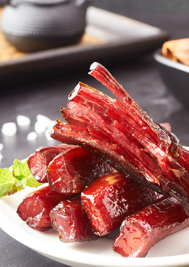 来伊份风干牛肉干75g牛肉干肉脯风干牛肉网红零食手撕牛肉条牛肉干