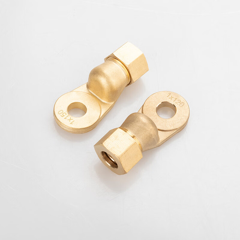 矿物质电缆配件接线端子 矿物电缆头黄铜接地终端接头 线鼻子定制7天