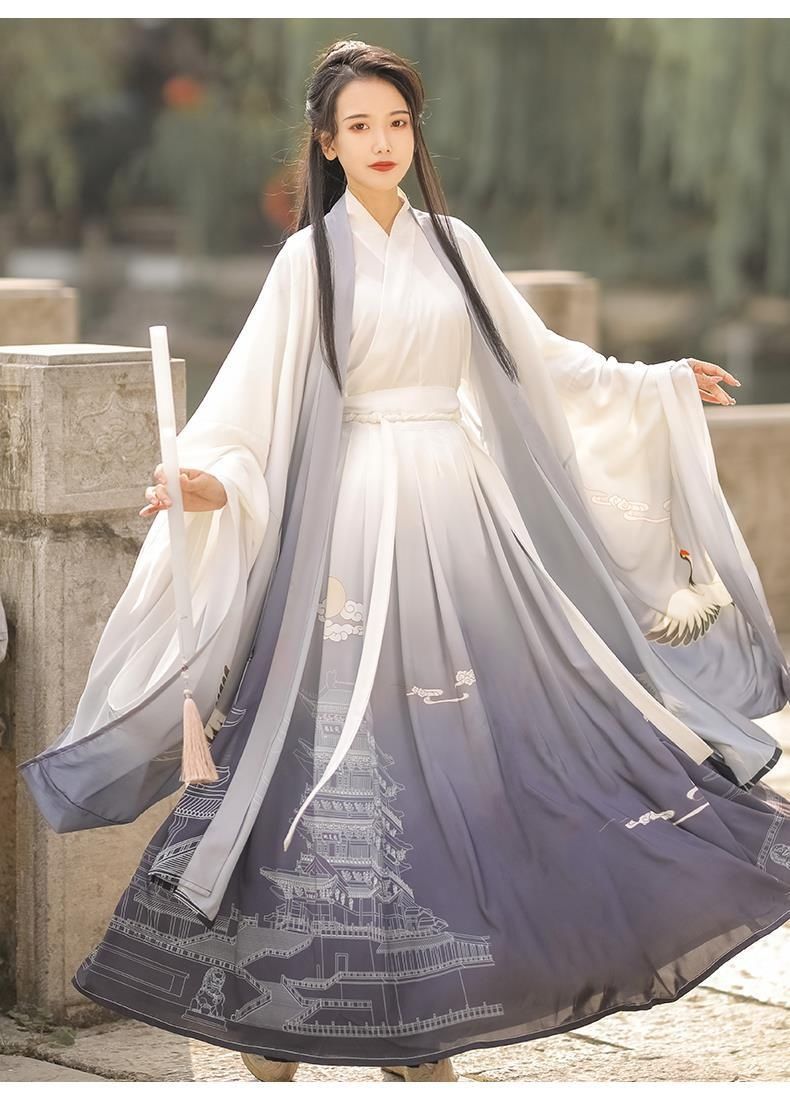 古装古代服装清朝唐朝汉服大码女胖女人显瘦女大学生唐制齐胸襦裙200