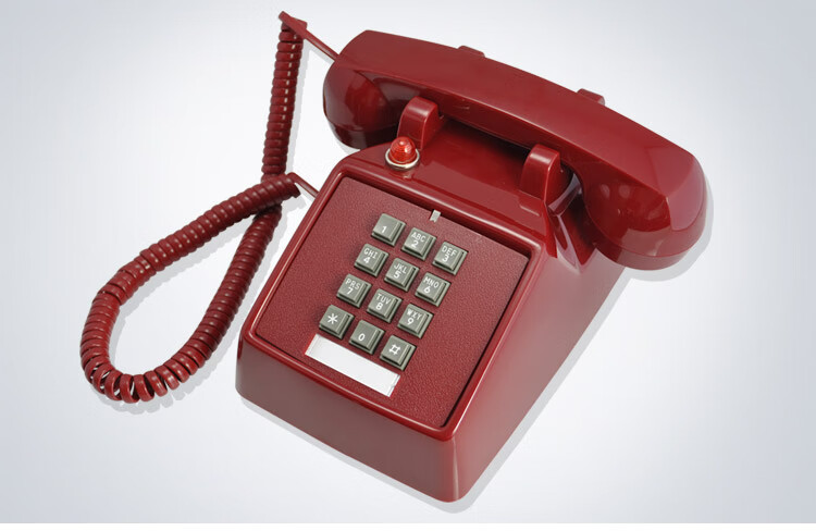 比特老式复古机械铃创意仿古办公固话座机家用怀旧古董美式电话机 新