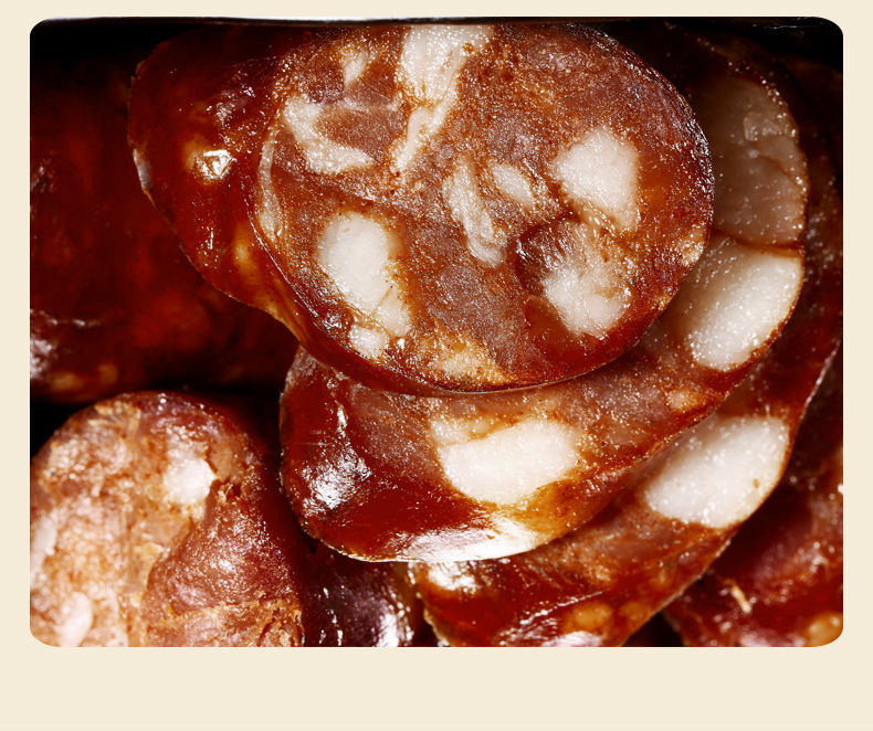 橙伯乐浙江绍兴安昌古镇特产酱腊肠香肠传统工艺制作熟菜500克安昌