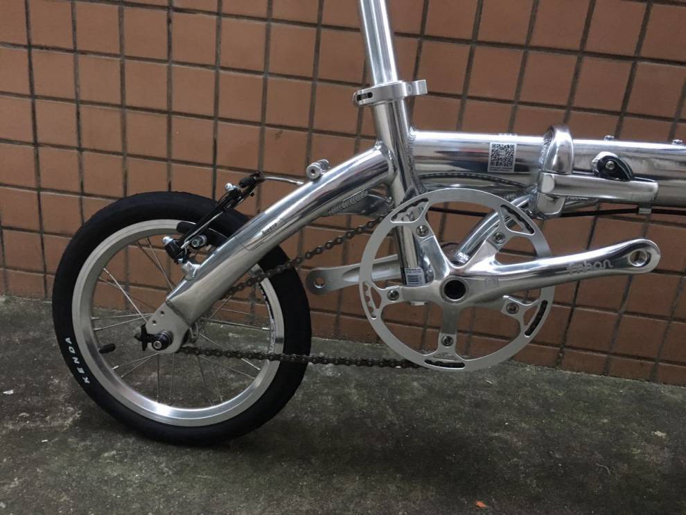 风行折叠自行车风行412折叠车自行车14吋变速1401铝合金外三速1618