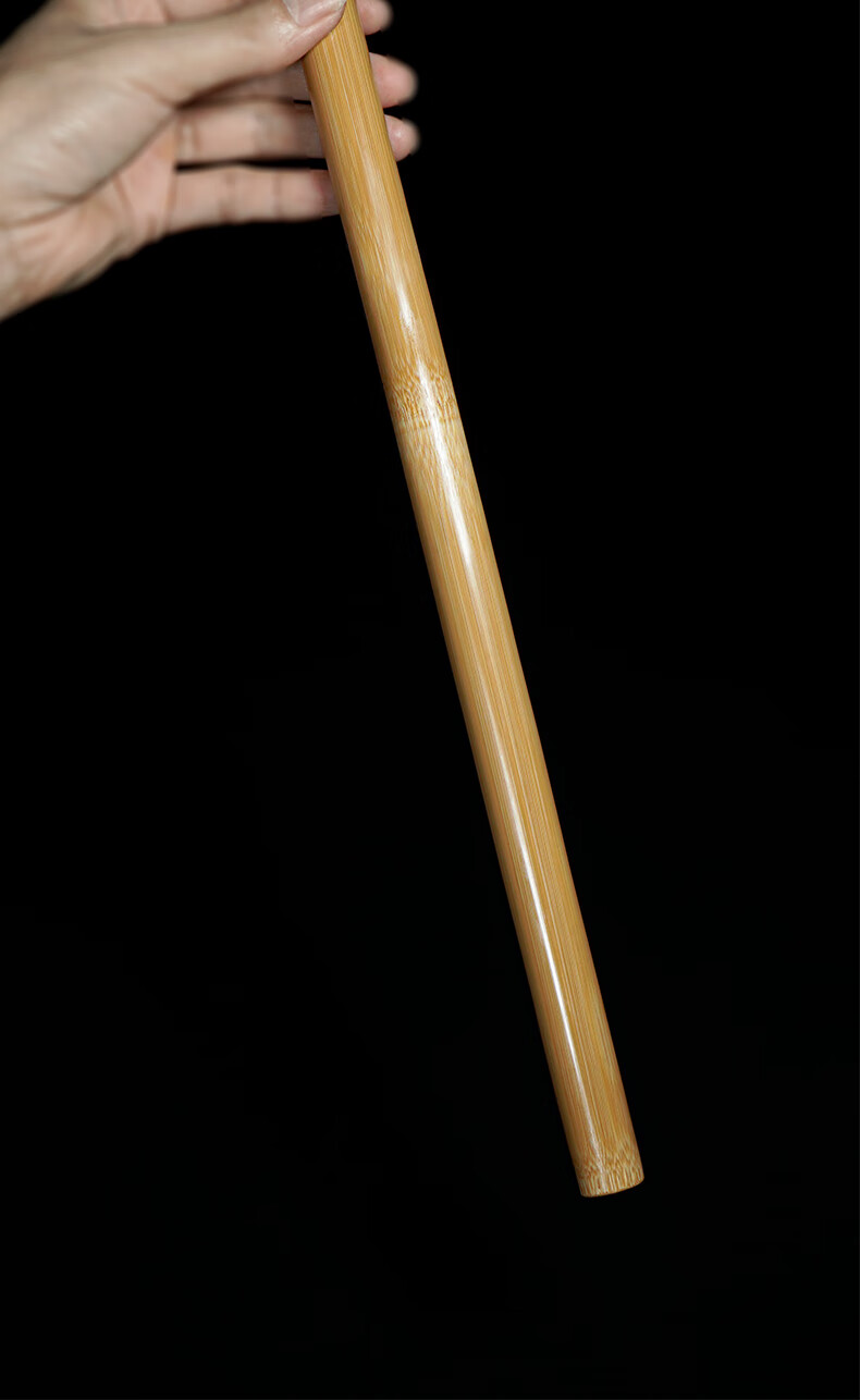 入古 于谦同款实心竹手把件 玉竹把件文玩老料竹子 手持戒尺家用冷门