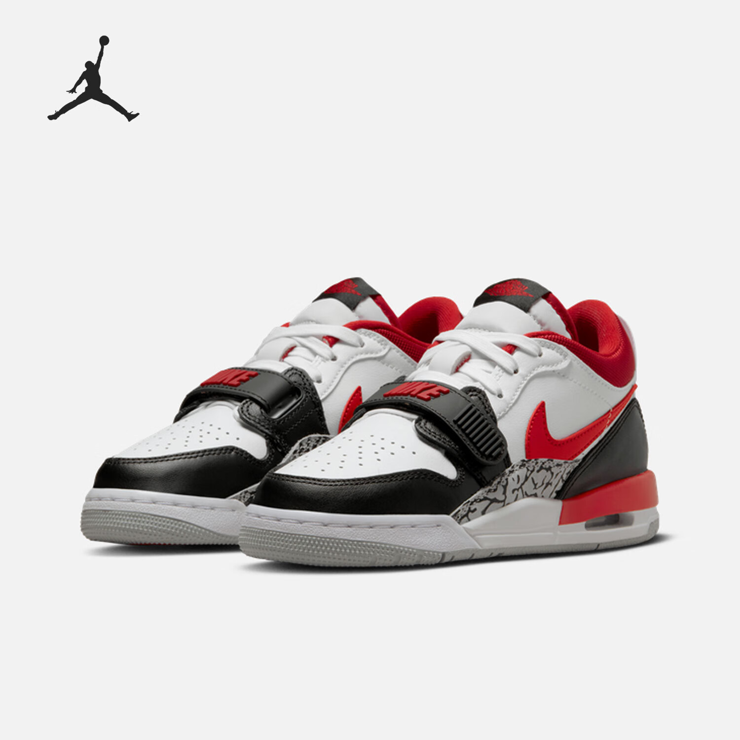 哈里路亚 air jordan 312 low aj312 黑白红复古篮球鞋cd9054-160 cd