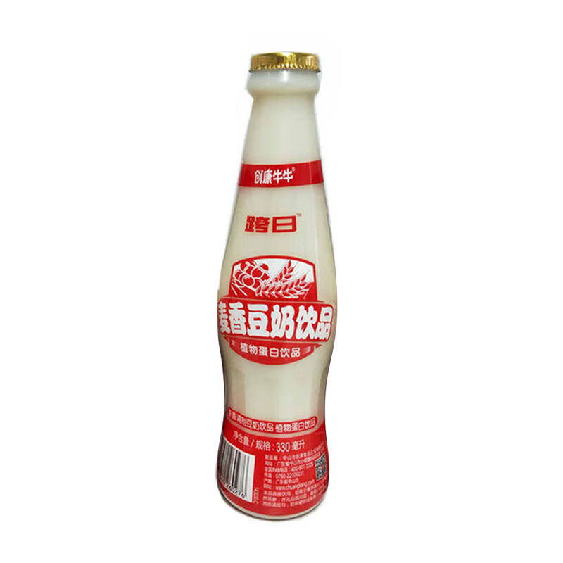 创康牛牛跨日豆奶饮品330ml原味营养早餐原味6瓶330ml