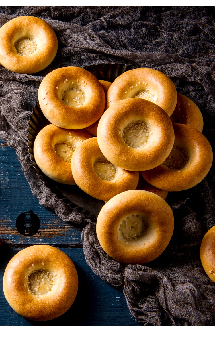 新疆馕饼特产手工囊奶香芝麻小酥馕10个迷你早餐加餐 玉米面小酥馕5个