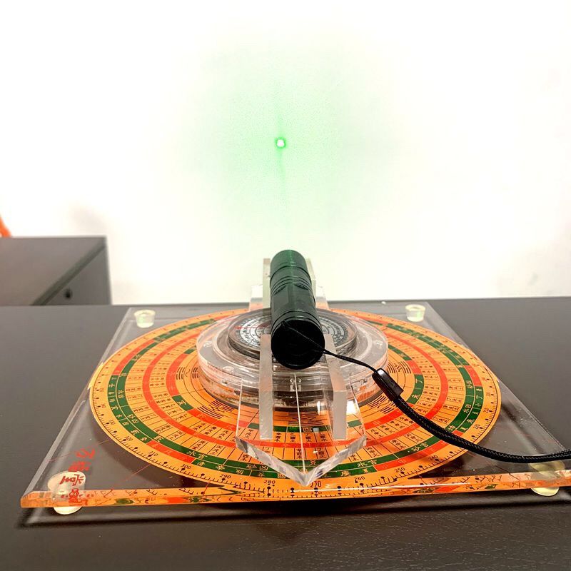 风水三元三合综合罗盘新款全自动风水罗盘激光定位仪三元三合综合盘杨