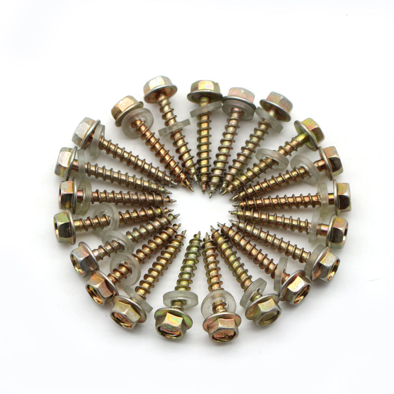 家用自攻螺丝自攻钉六角头木钻钻尾丝自攻螺丝燕尾螺丝彩钢瓦钻尾钉