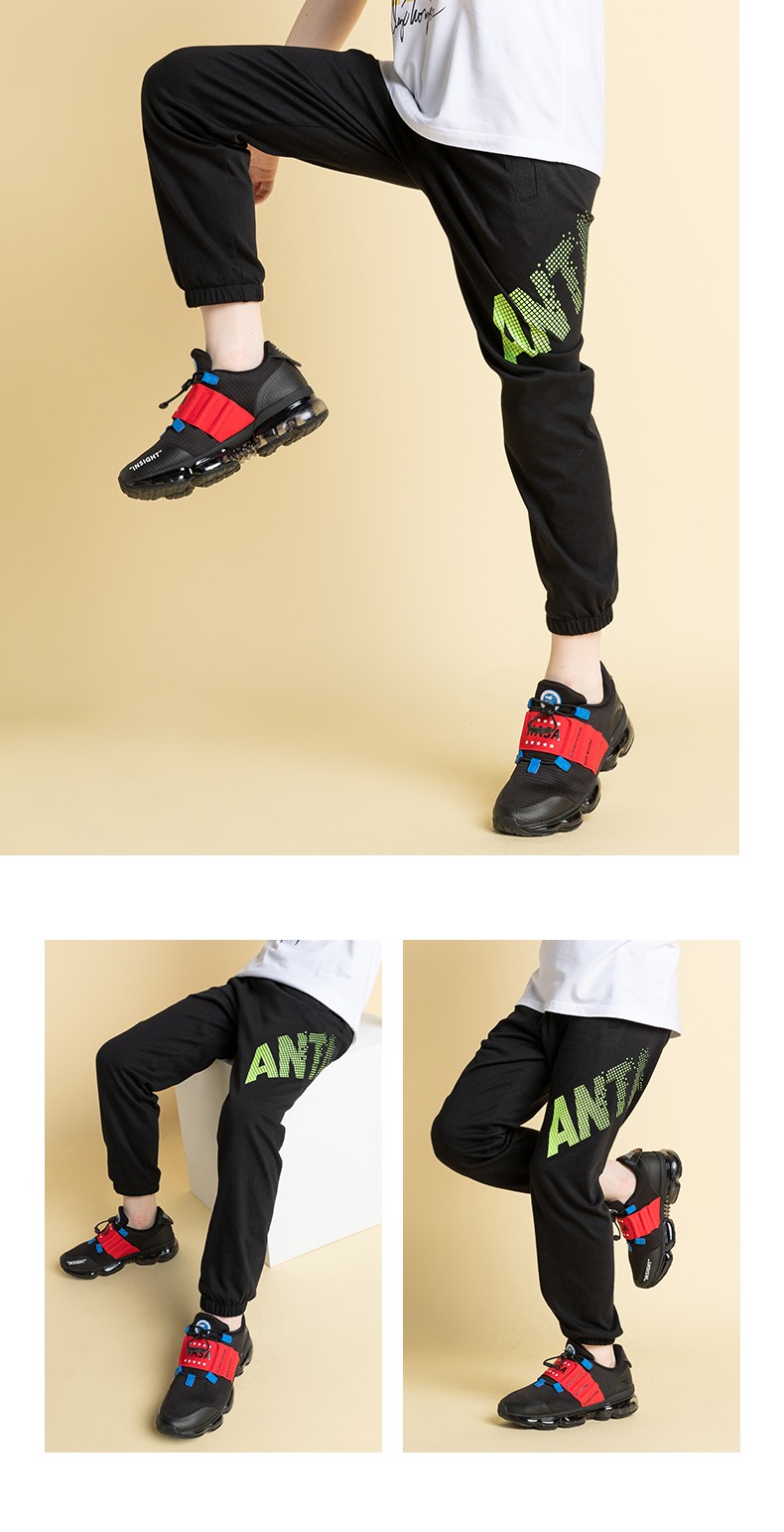 安踏儿童装休闲运动防蚊裤男大童2022新款男童休闲裤子男童儿童裤子