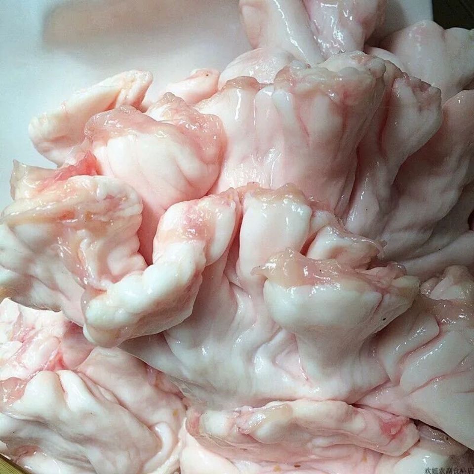 橙伯乐 顺丰速运 新鲜土猪鸡冠油猪大油花脂油速冻 新鲜鸡冠油3斤