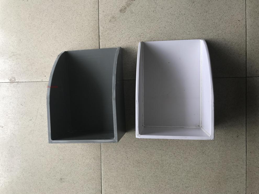 水簸箕pvc塑料110雨水管接水盘滴水石缓冲台地面接水斗雨水斗 10mm(接