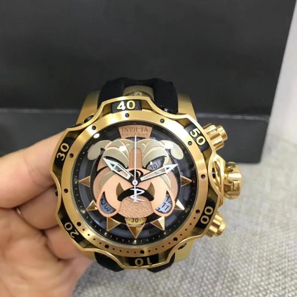 因维克塔小丑联名手表因维克塔invicta joker dc漫威联名小丑防水男士