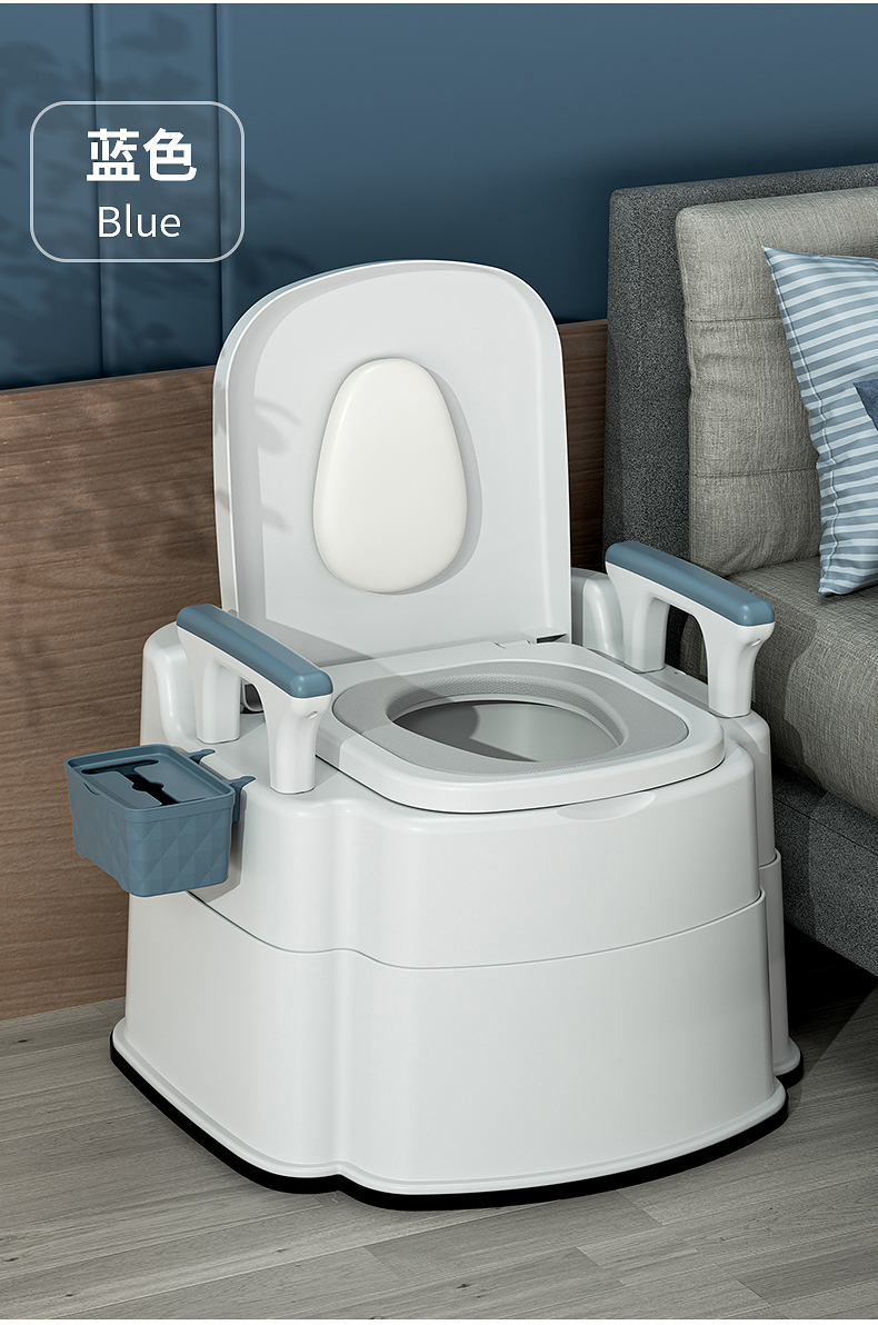 瑞尔特a6plus可移动老人坐便器家用老年防臭室内便携式马桶孕妇成人