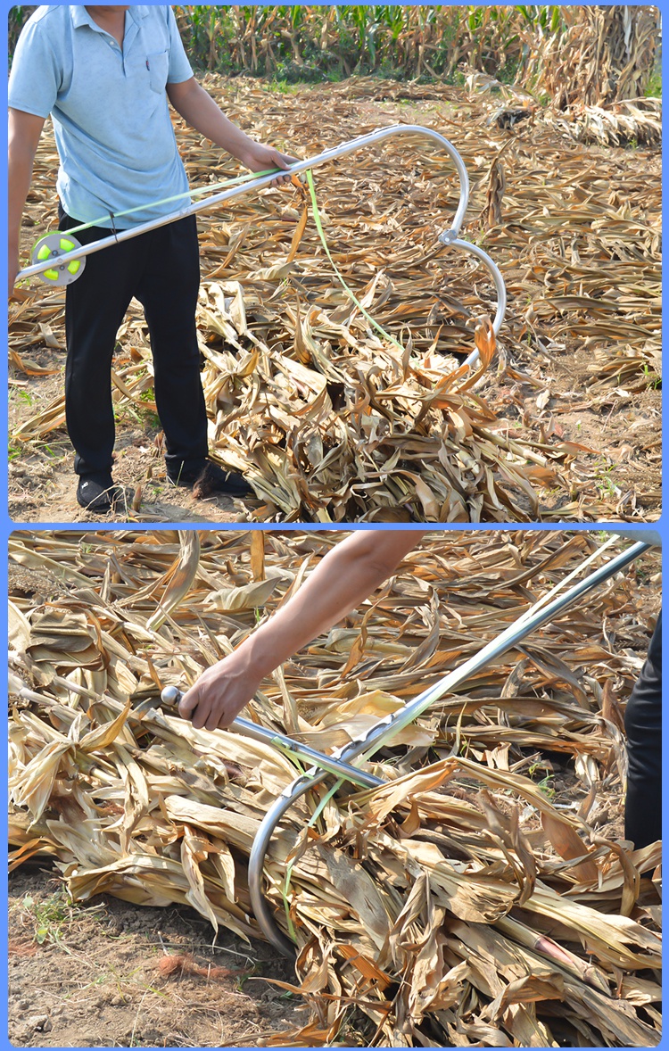 捆玉米秸秆打捆神器捆扎捆绑器收紧器家用树枝大葱稻草农用打捆机