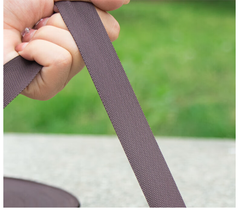 优茂园艺捆扎布条带庭院阳台户外车棚房顶防晒网绳子结实耐用 黑色拉