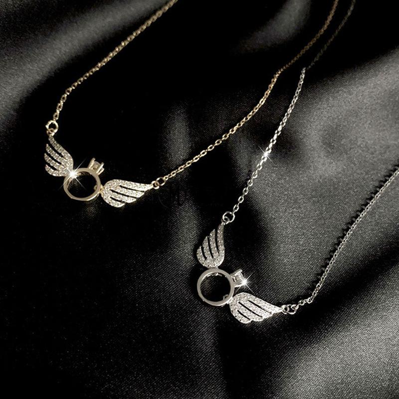 万代bandai2022新款goldensnitch金色飞贼镶嵌锆石锁骨链金探子女项链