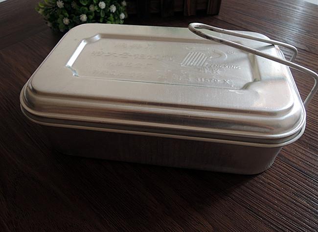 老式饭盒怀旧复古铝制饭盒铝皮铝合金吕制80后保温桶塑料年代玻璃内胆
