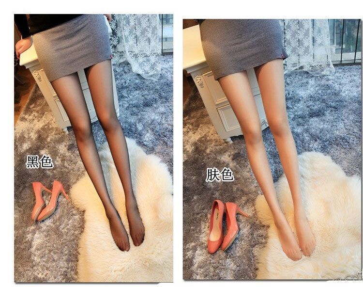 南极人亮丝珠光袜女日韩性感闪亮丝袜夏季美腿肉色连裤袜女菠萝袜肤色