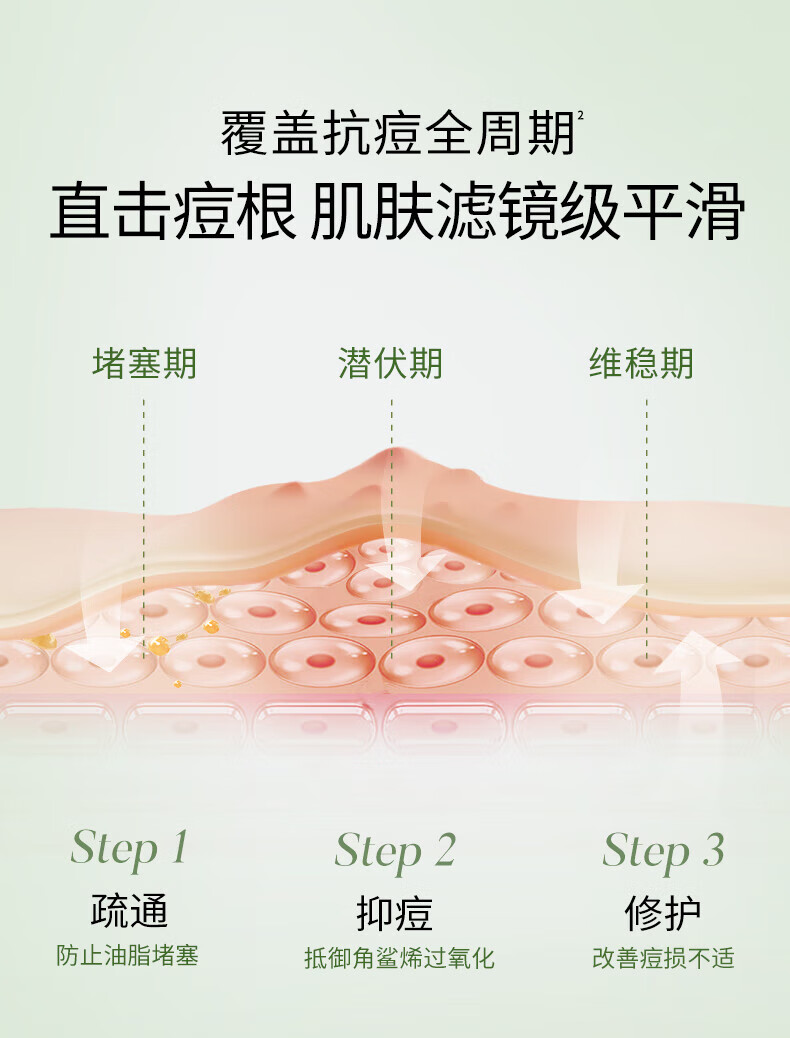 溪木源愈创木抗痘水乳套装舒缓油痘敏感肌净肤平衡油脂送男友 【重磅上新】水120ml+乳100ml