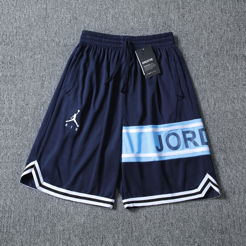 aj飞人运动短裤精英版美式刺绣篮球裤男女通用夏季运动休闲四分裤夏夏