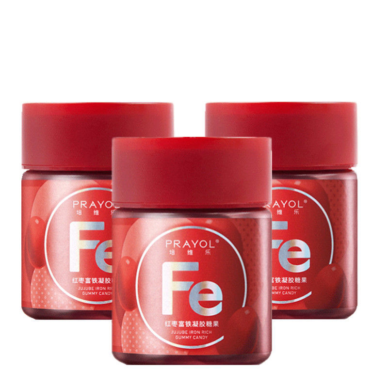 prayol培维乐铁元素小熊软糖 补铁红枣补女性缺铁性贫