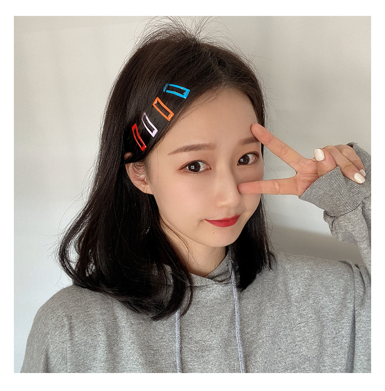 中学生发夹韩国星星小号夹子碎发学卡泫雅色侧边刘海夹女11爱心25个