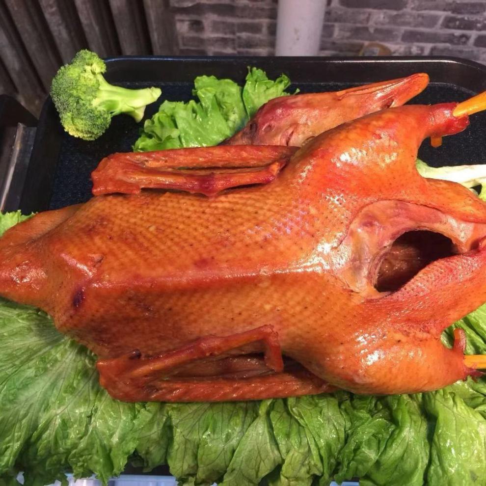 東北烤鵝老式燻鵝滷鵝燒鵝東北黑龍江特產真空包裝農家散養鵝烤鵝23斤