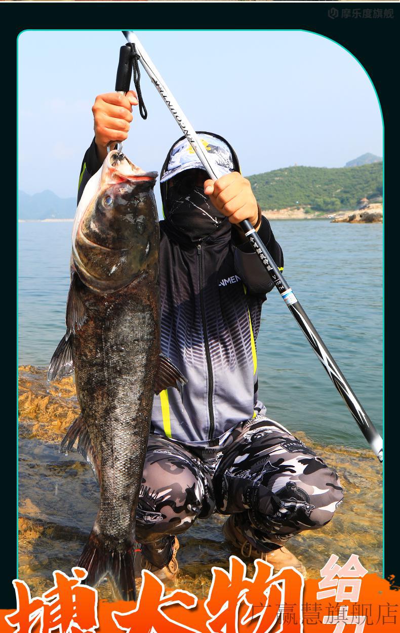 【大物克星】 武汉天元邓刚千川鲤手竿战神版5代6钓鱼竿超轻硬28调19