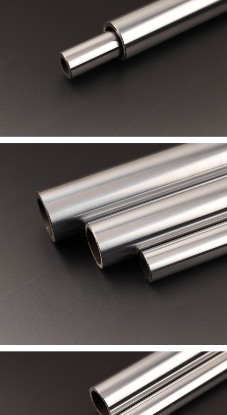 轴承钢空心光轴镀铬棒空心圆柱导轨加工轴硬轴活塞杆硬轴20空心轴