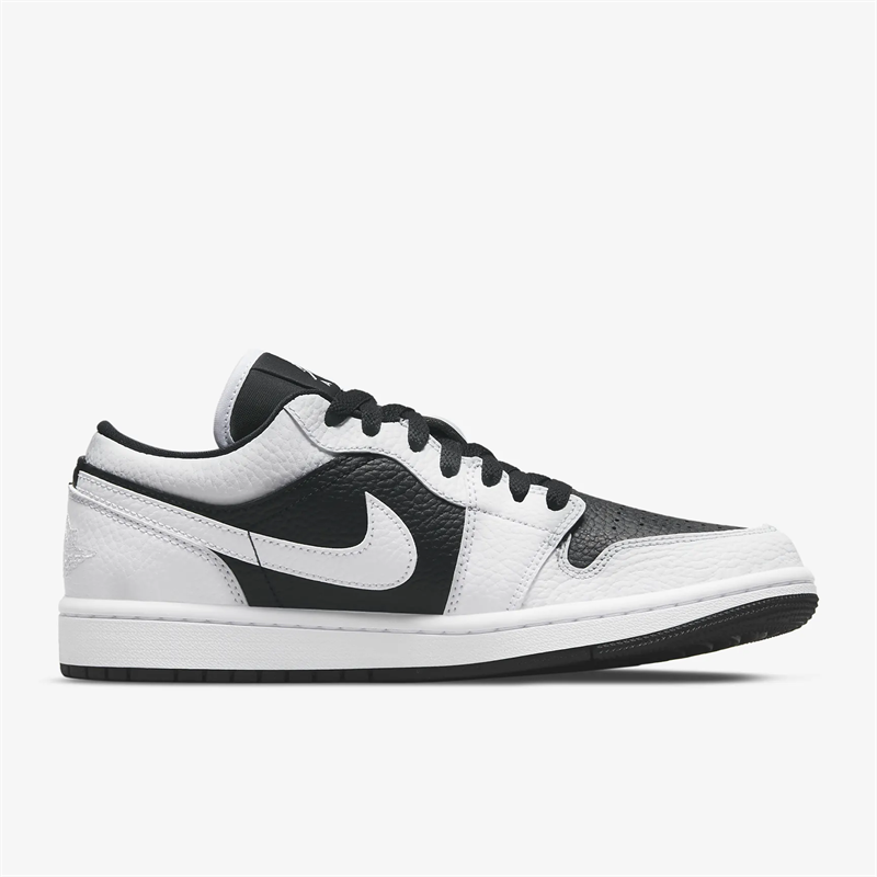 耐克nike air jordan 1 low se 女子aj1黑白阴阳运动鞋 dr0502-101