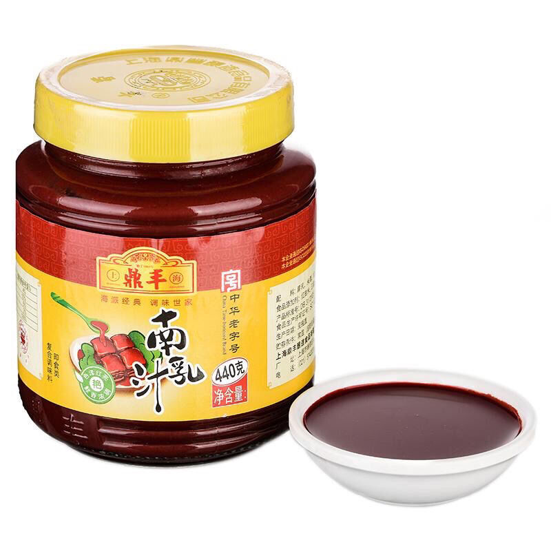 上海鼎丰南乳汁桶装红豆腐乳汁红烧肉调料南乳酱卤汁腐乳汁 咸亨南