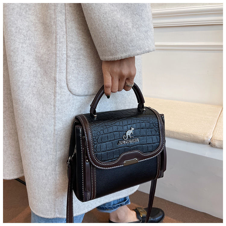 【特价捡漏】袋鼠品牌官网旗舰俐诺袋鼠真皮包包女2022年夏季时尚手提