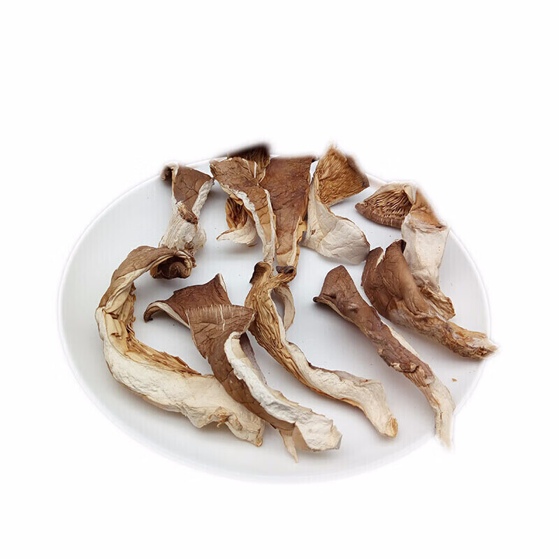 平菇干货500家庭食用菌凤尾菇白平菇散装干蘑菇片干平菇菌包