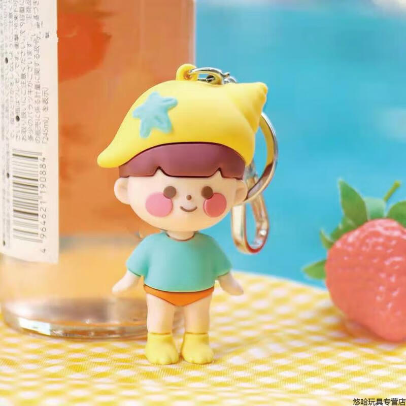 我们去冒险吧盲袋 约会二代钥匙扣少女心挂件盲盒周边遛娃神器 单个