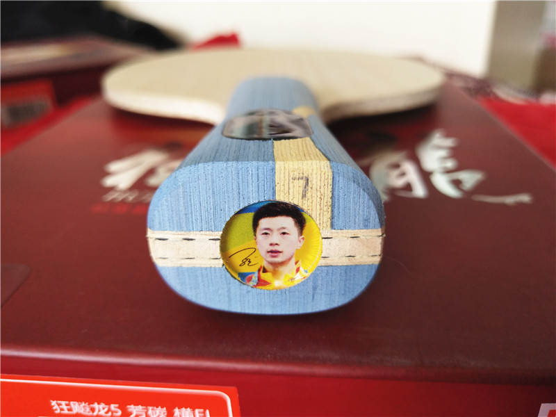 特制w968国家队数字版乒乓球拍省队版字母版马龙无机大球纤维底板粗柄