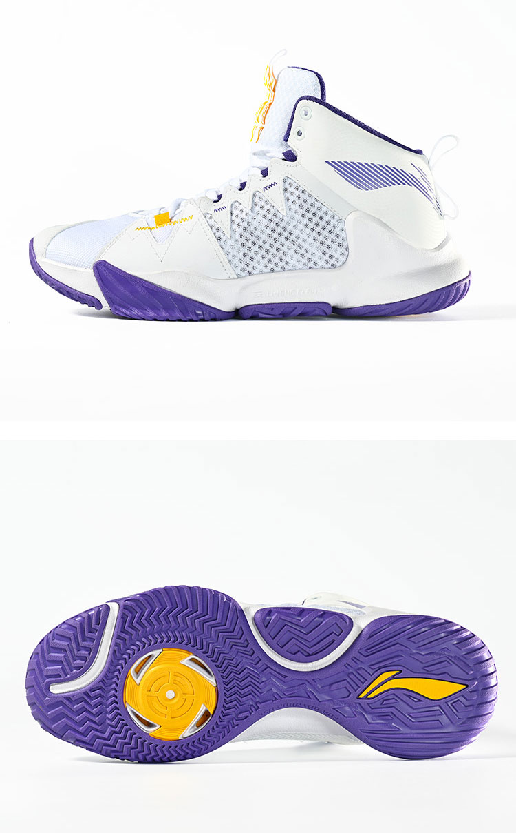 李宁暴风篮球鞋男2021新款实战场地鞋减震耐磨水泥地韦德之道运动鞋