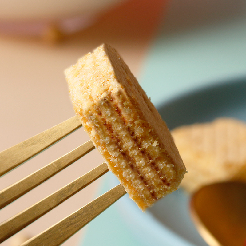 法思觅语豆乳威化饼干桶装休闲办公室点心零食豆乳味 豆乳味威化桶装