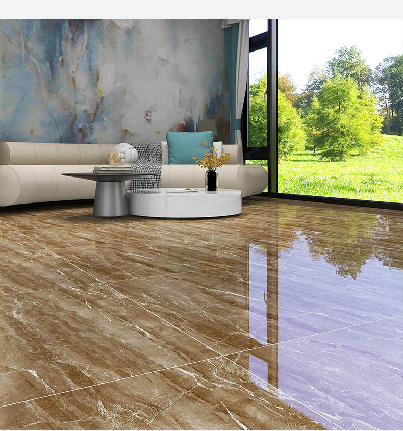 棕色瓷砖800x800通体大理石客厅厨房防滑卫生间墙砖 ys-8yd501 800*